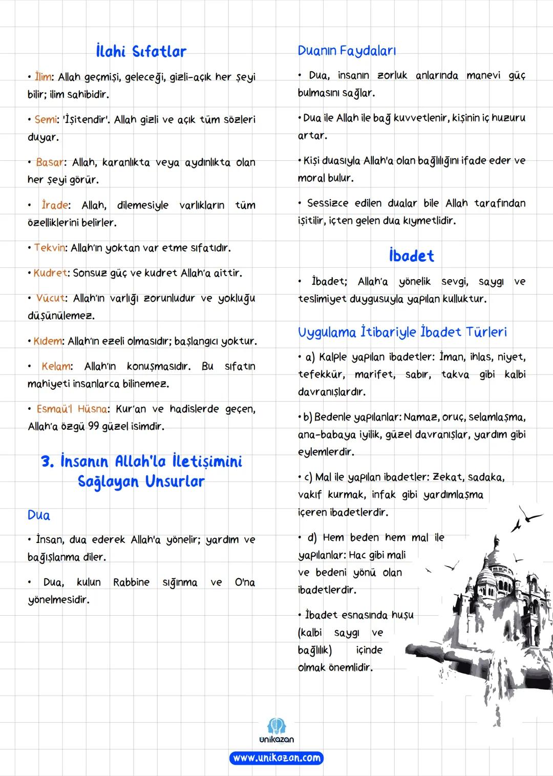 DIN
ve
felsefe
notları
unikazan.com # İslam'da Bilgi Kaynakları
* İslam'a göre insanoğlu doğuştan öğrenme ve
bilgilenme yetisine sahi