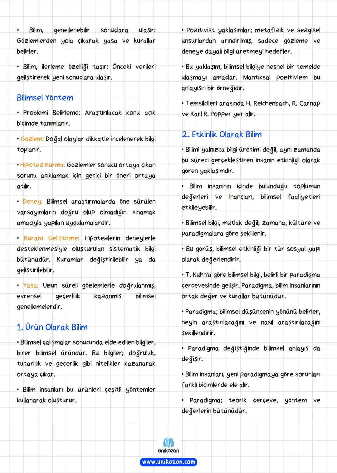 DIN
ve
felsefe
notları
unikazan.com # İslam'da Bilgi Kaynakları
* İslam'a göre insanoğlu doğuştan öğrenme ve
bilgilenme yetisine sahi