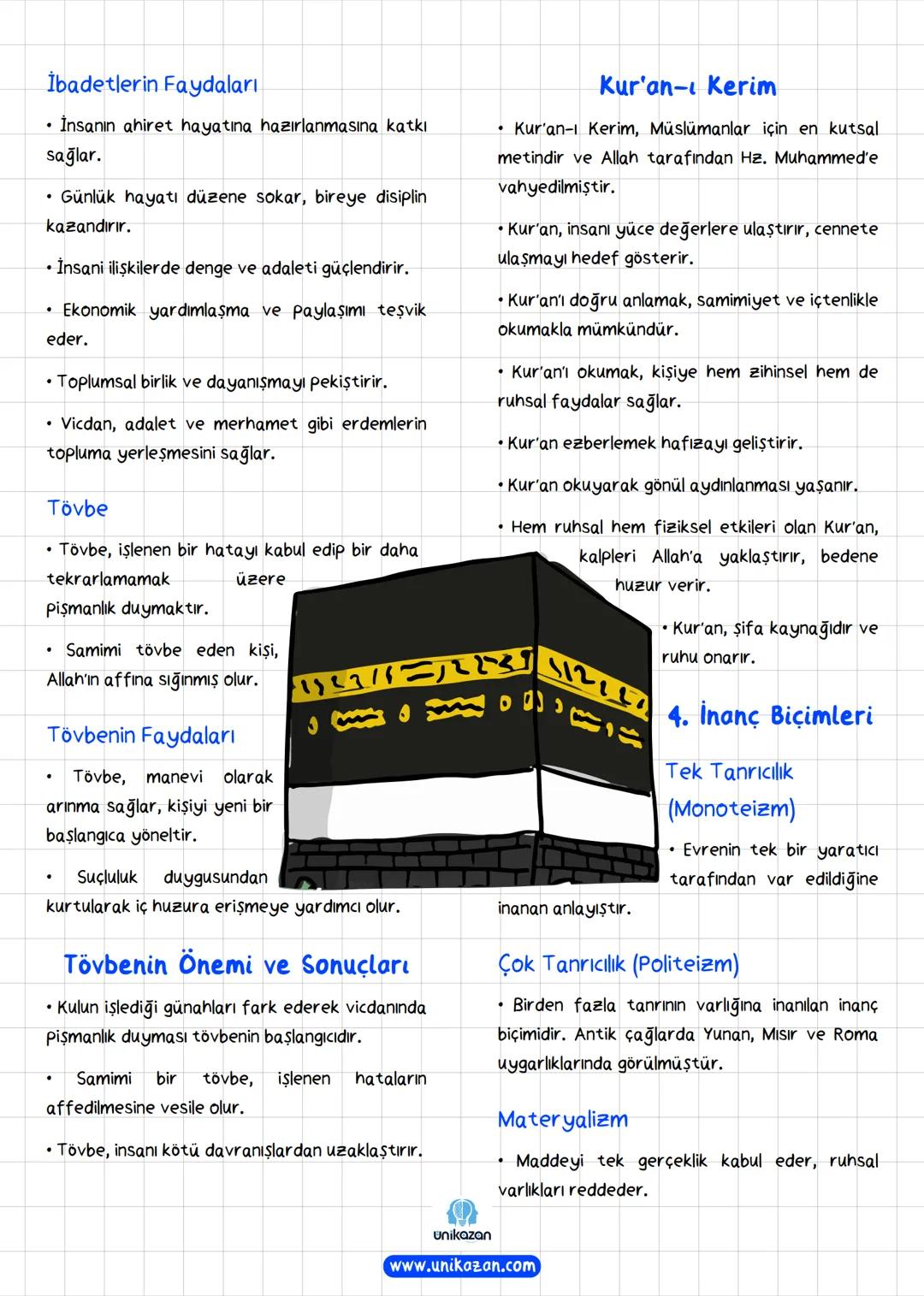 DIN
ve
felsefe
notları
unikazan.com # İslam'da Bilgi Kaynakları
* İslam'a göre insanoğlu doğuştan öğrenme ve
bilgilenme yetisine sahi
