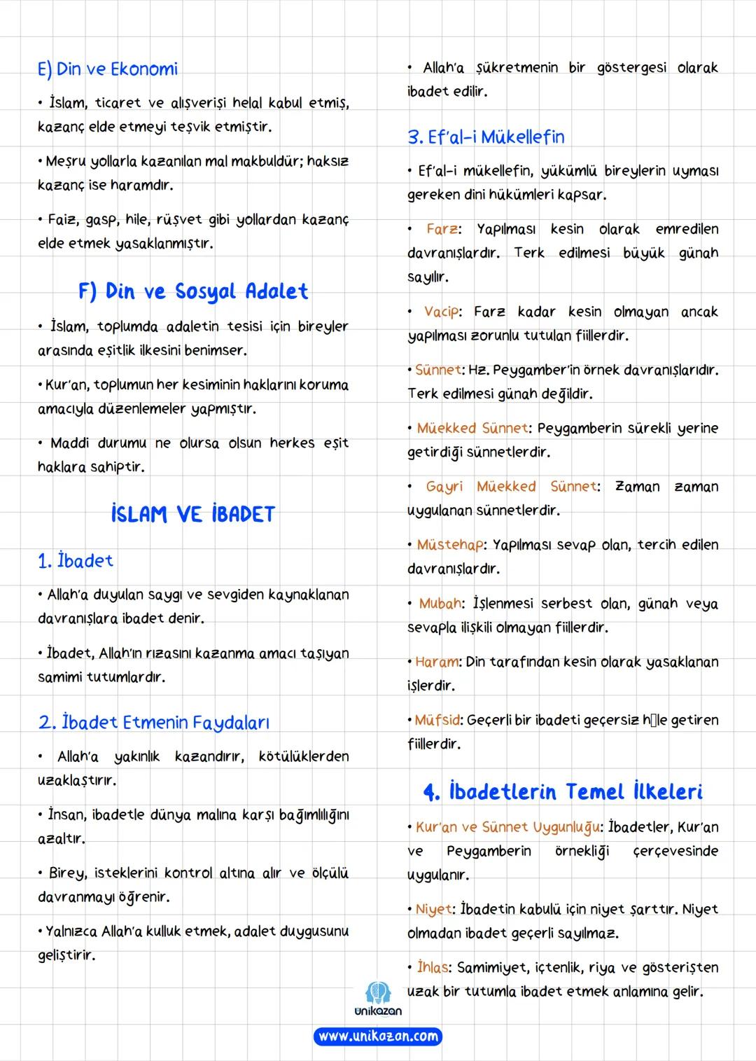 DIN
ve
felsefe
notları
unikazan.com # İslam'da Bilgi Kaynakları
* İslam'a göre insanoğlu doğuştan öğrenme ve
bilgilenme yetisine sahi