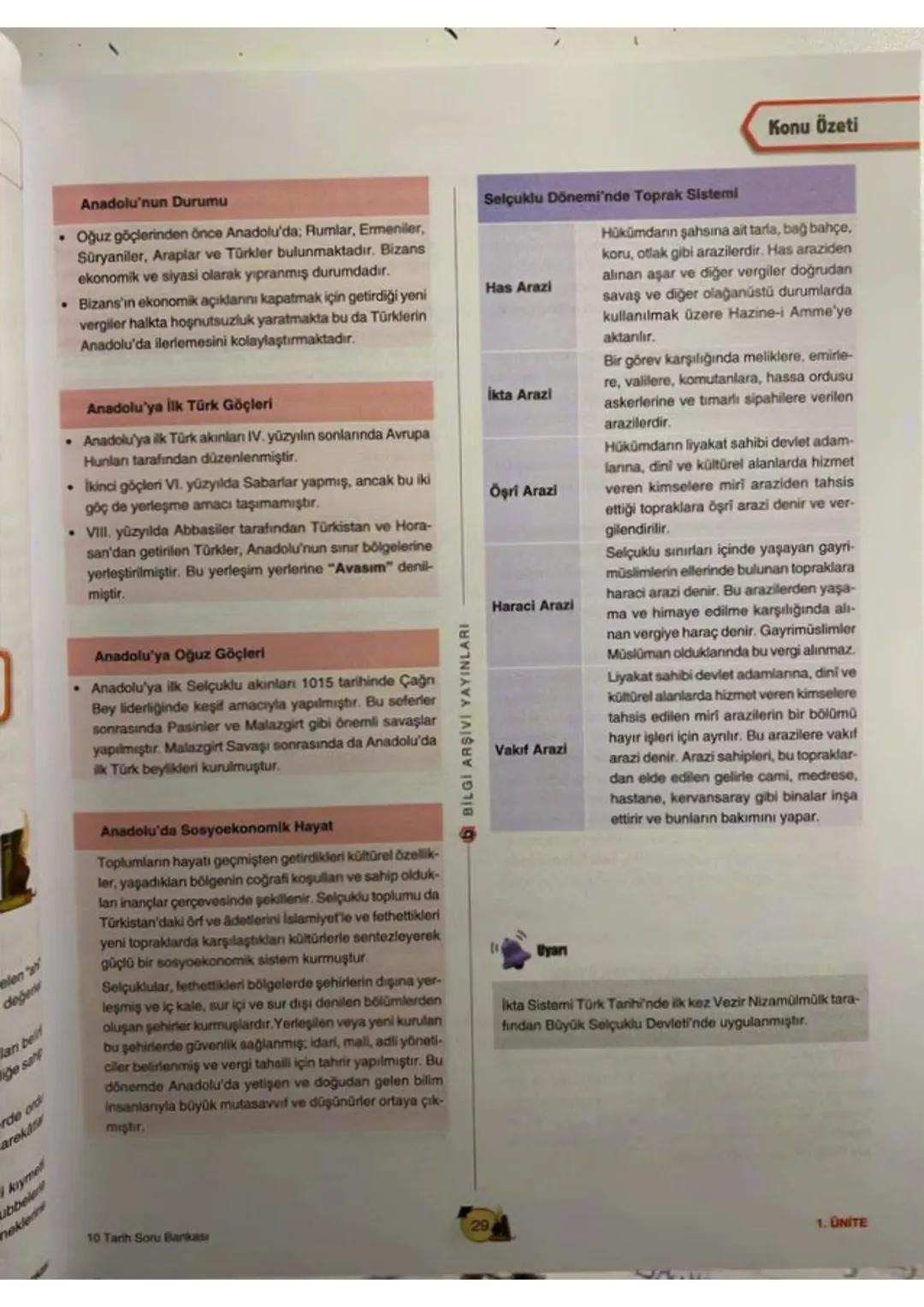 10. Sınıf Turih 1.Dönem 1.Yazılı
Hazırlık Ders Notluri
Anudolu'ya Türk Akınları
> iskitler mö VII.4.4, ilk Akiniar
Hunlar ms 10.y.y
→ Sibi