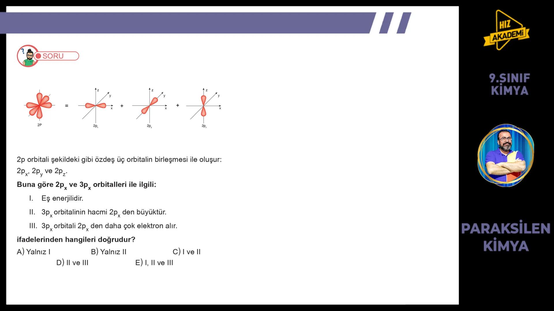 # 1. TEMA
1.2.1
ATOM
TEORİLERİ
VE ATOMUN
YAPISI
9.SINIF
KİMYA
PARAKSİLEN
KİMYA # BU KONUDAN ÇÖZECEĞİMİZ SORU SAYISI
# 72
# 9.SINIF KİMY