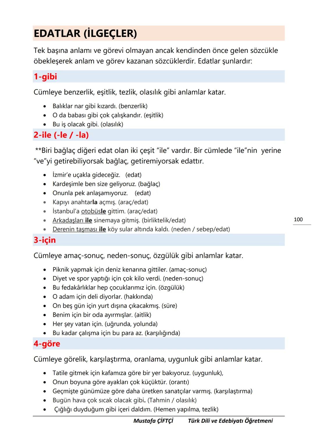 TES-IS
ADOLU LİSESİ
Μ.Ε. Β.
2006
SANLIURFA
TES-İŞ ANADOLU LİSESİ
10. SINIF
TÜRK DİLİ VE EDEBİYATI DERS
NOTLARI
(YENİ MÜFREDATA GÖRE HAZIR