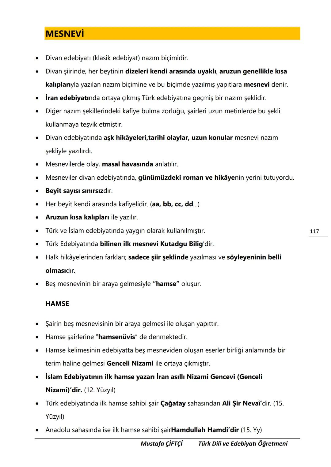 TES-IS
ADOLU LİSESİ
Μ.Ε. Β.
2006
SANLIURFA
TES-İŞ ANADOLU LİSESİ
10. SINIF
TÜRK DİLİ VE EDEBİYATI DERS
NOTLARI
(YENİ MÜFREDATA GÖRE HAZIR
