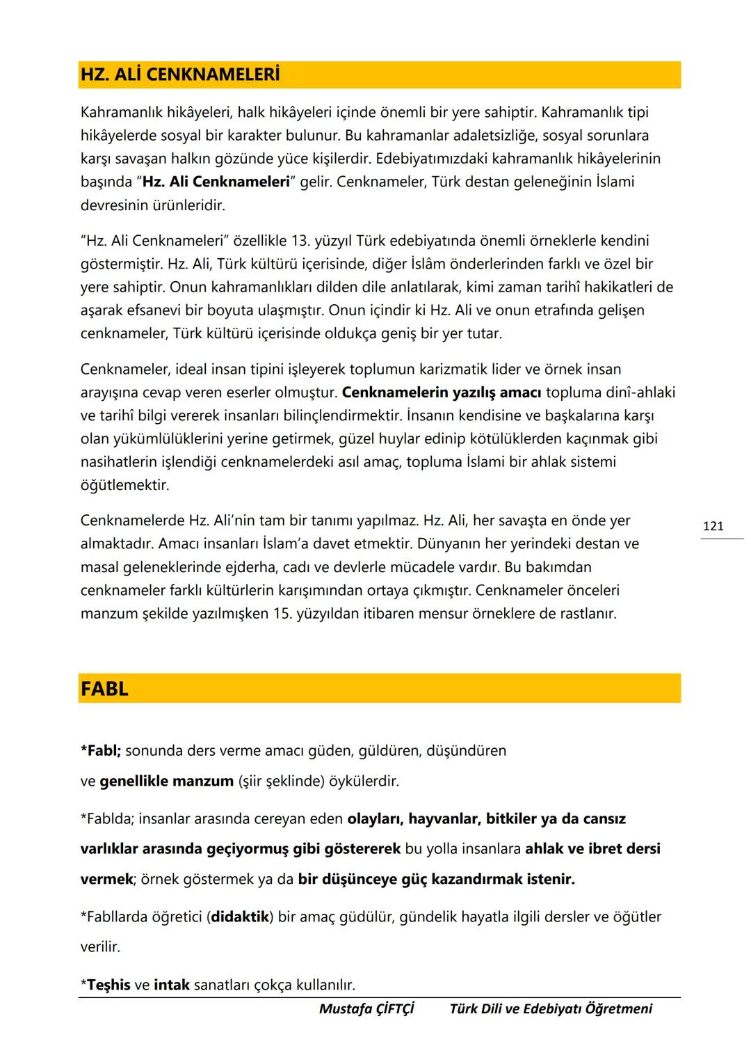 TES-IS
ADOLU LİSESİ
Μ.Ε. Β.
2006
SANLIURFA
TES-İŞ ANADOLU LİSESİ
10. SINIF
TÜRK DİLİ VE EDEBİYATI DERS
NOTLARI
(YENİ MÜFREDATA GÖRE HAZIR