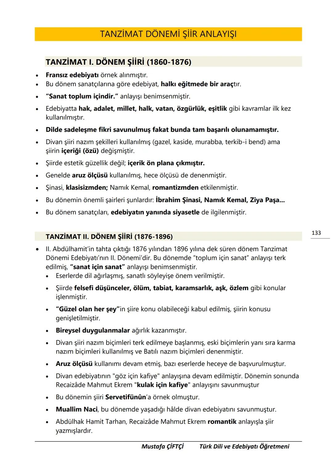 TES-IS
ADOLU LİSESİ
Μ.Ε. Β.
2006
SANLIURFA
TES-İŞ ANADOLU LİSESİ
10. SINIF
TÜRK DİLİ VE EDEBİYATI DERS
NOTLARI
(YENİ MÜFREDATA GÖRE HAZIR