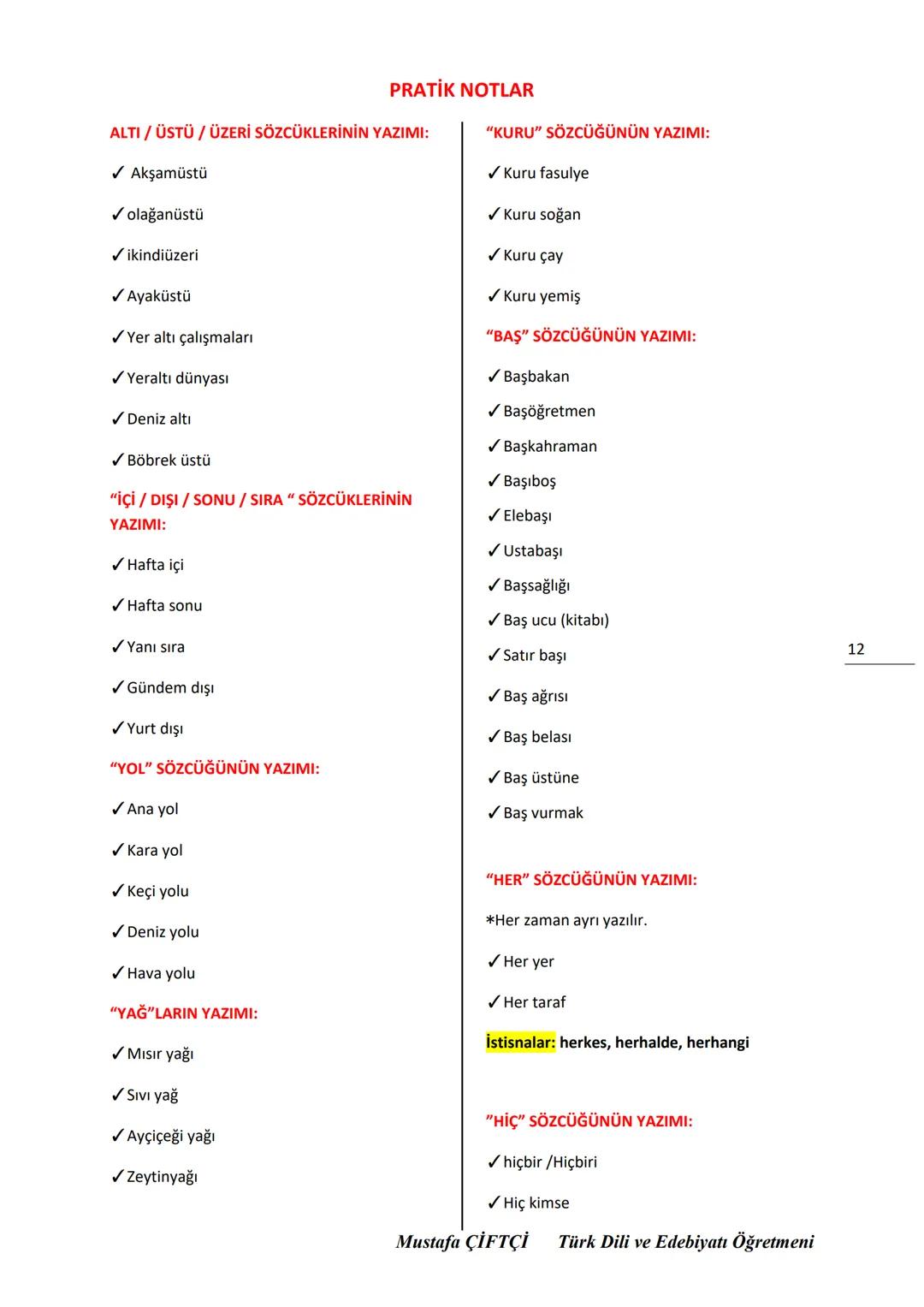 TES-IS
ADOLU LİSESİ
Μ.Ε. Β.
2006
SANLIURFA
TES-İŞ ANADOLU LİSESİ
10. SINIF
TÜRK DİLİ VE EDEBİYATI DERS
NOTLARI
(YENİ MÜFREDATA GÖRE HAZIR