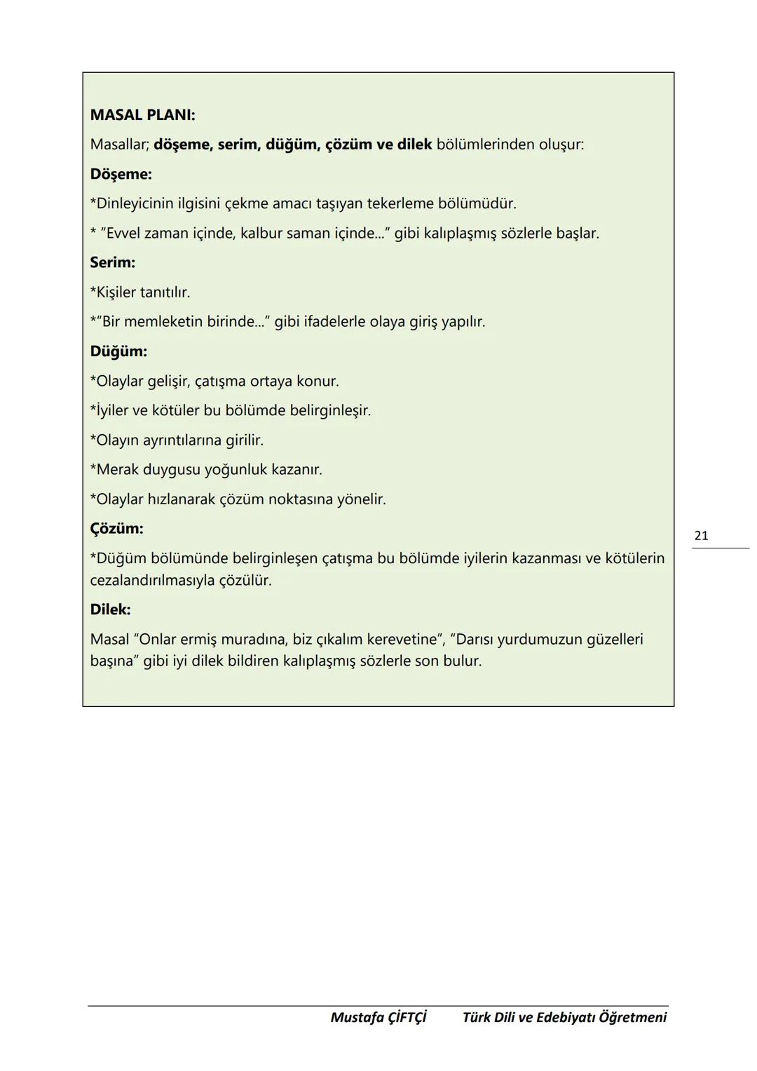 TES-IS
ADOLU LİSESİ
Μ.Ε. Β.
2006
SANLIURFA
TES-İŞ ANADOLU LİSESİ
10. SINIF
TÜRK DİLİ VE EDEBİYATI DERS
NOTLARI
(YENİ MÜFREDATA GÖRE HAZIR