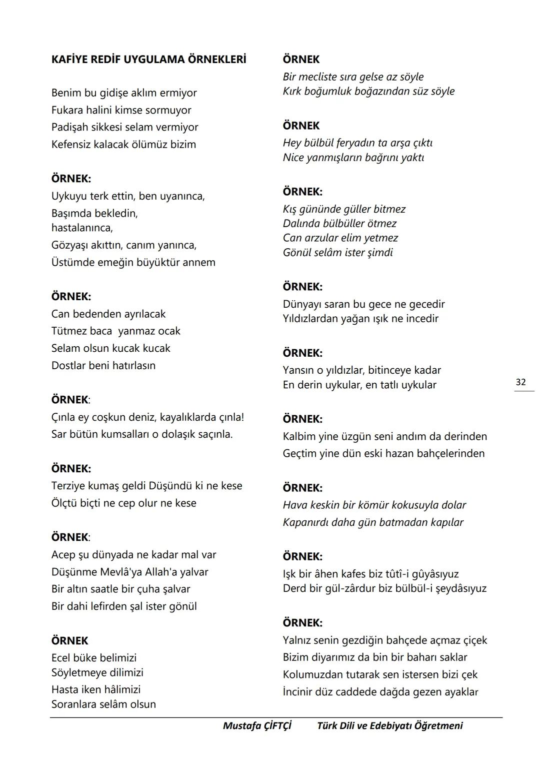 TES-IS
ADOLU LİSESİ
Μ.Ε. Β.
2006
SANLIURFA
TES-İŞ ANADOLU LİSESİ
10. SINIF
TÜRK DİLİ VE EDEBİYATI DERS
NOTLARI
(YENİ MÜFREDATA GÖRE HAZIR