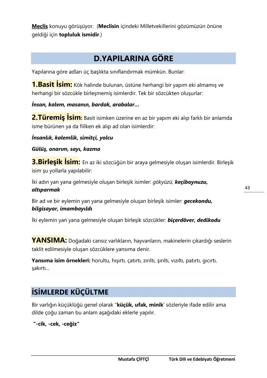 TES-IS
ADOLU LİSESİ
Μ.Ε. Β.
2006
SANLIURFA
TES-İŞ ANADOLU LİSESİ
10. SINIF
TÜRK DİLİ VE EDEBİYATI DERS
NOTLARI
(YENİ MÜFREDATA GÖRE HAZIR