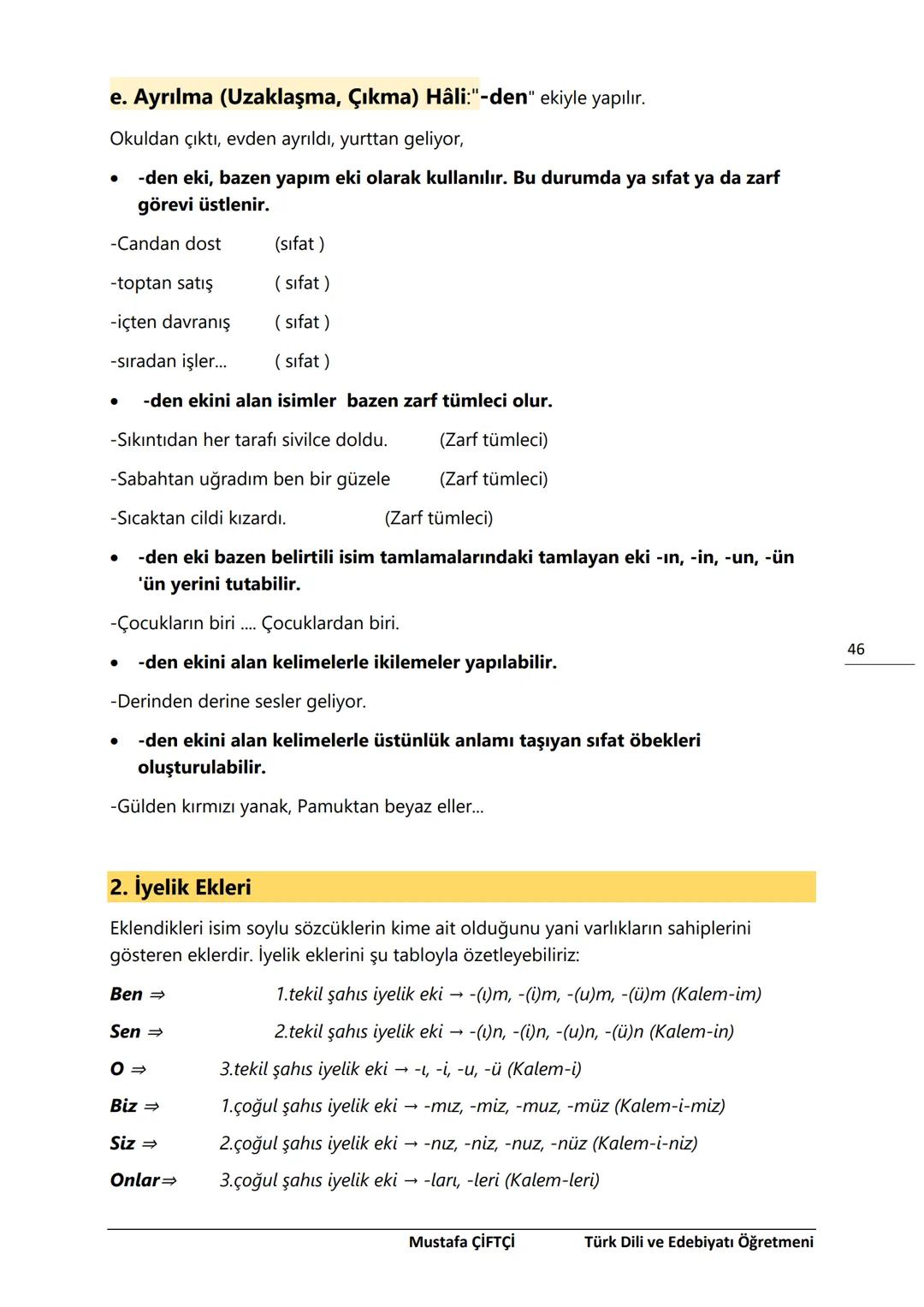 TES-IS
ADOLU LİSESİ
Μ.Ε. Β.
2006
SANLIURFA
TES-İŞ ANADOLU LİSESİ
10. SINIF
TÜRK DİLİ VE EDEBİYATI DERS
NOTLARI
(YENİ MÜFREDATA GÖRE HAZIR