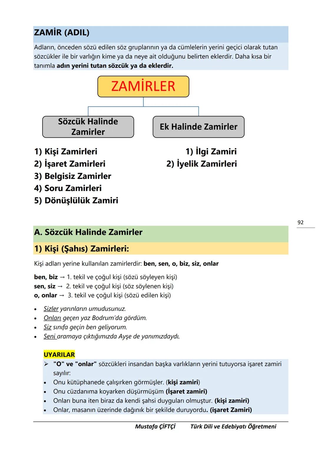 TES-IS
ADOLU LİSESİ
Μ.Ε. Β.
2006
SANLIURFA
TES-İŞ ANADOLU LİSESİ
10. SINIF
TÜRK DİLİ VE EDEBİYATI DERS
NOTLARI
(YENİ MÜFREDATA GÖRE HAZIR
