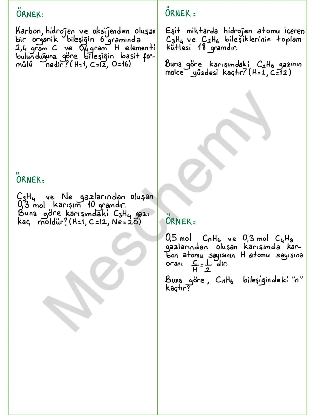 # MOL KAVRAMI
Ortalama Atom Kütlesi
Elementlerin doğada birden fazla
izotopu vardır.
Bu izotopların doğada bulunma
yüzdesi farklıdır."
E