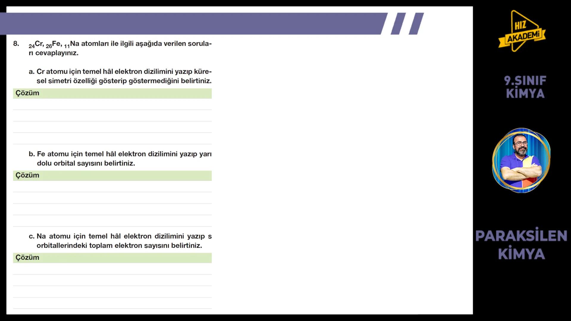 # 1. TEMA
1.2.1
ATOM
TEORILERI
VE ATOMUN
YAPISI
9.SINIF
KIMYA
PARAKSİLEN
KİMYA # BU KONUDAN ÇÖZECEĞİMİZ SORU SAYISI
# 72
9.SINIF
KİMYA