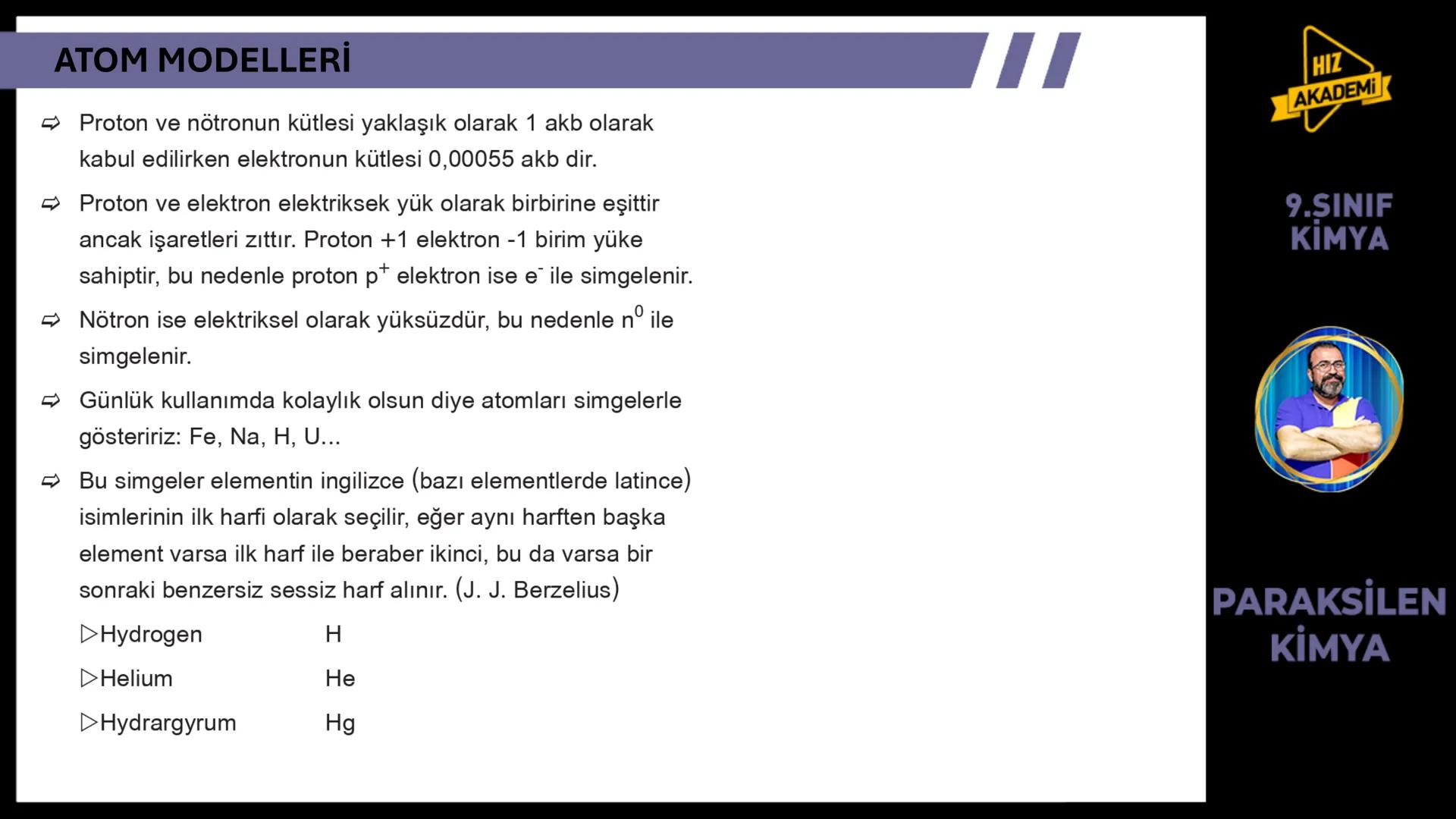# 1. TEMA
1.2.1
ATOM
TEORILERI
VE ATOMUN
YAPISI
9.SINIF
KIMYA
PARAKSİLEN
KİMYA # BU KONUDAN ÇÖZECEĞİMİZ SORU SAYISI
# 72
9.SINIF
KİMYA