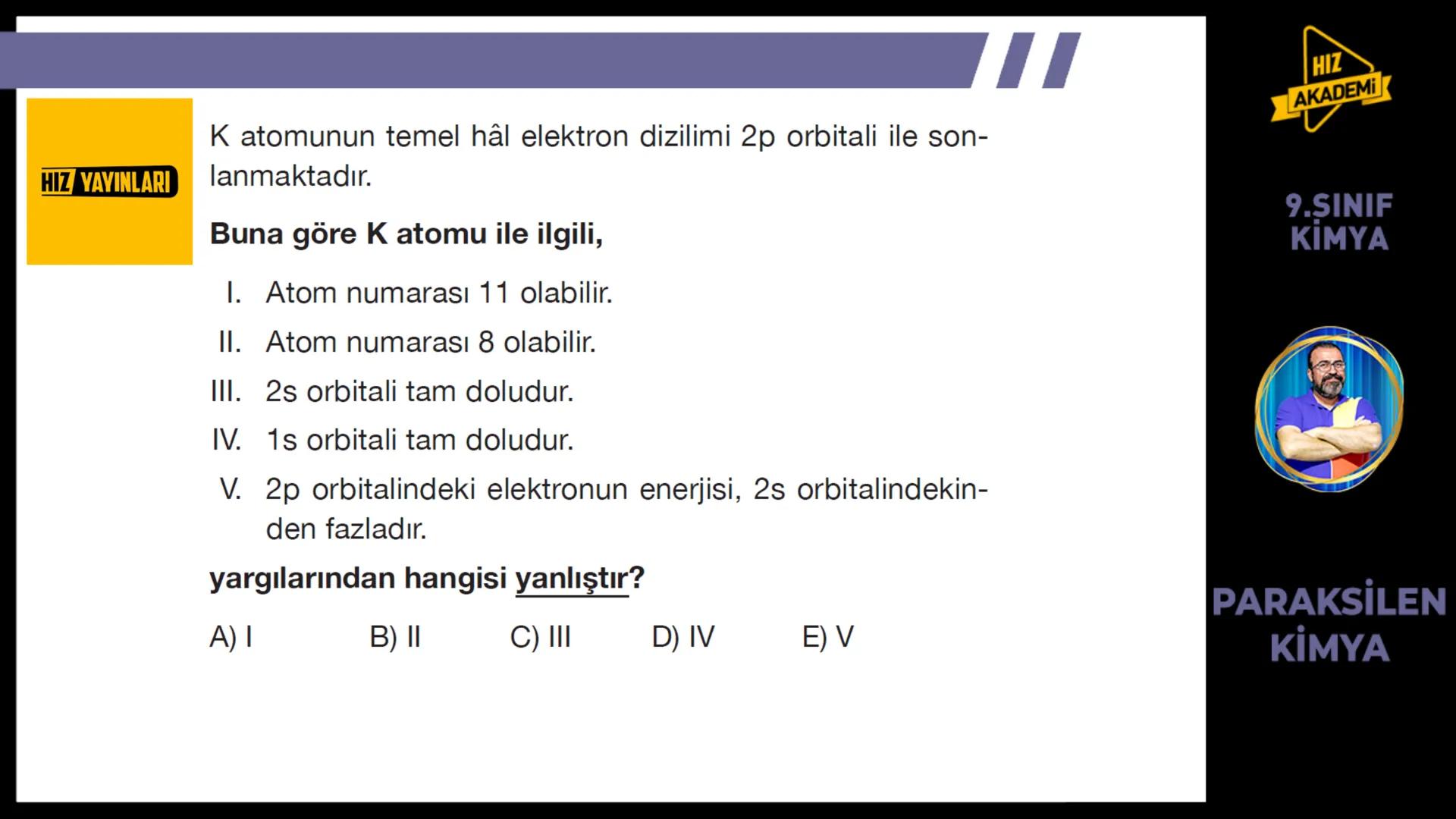 # 1. TEMA
1.2.1
ATOM
TEORILERI
VE ATOMUN
YAPISI
9.SINIF
KIMYA
PARAKSİLEN
KİMYA # BU KONUDAN ÇÖZECEĞİMİZ SORU SAYISI
# 72
9.SINIF
KİMYA