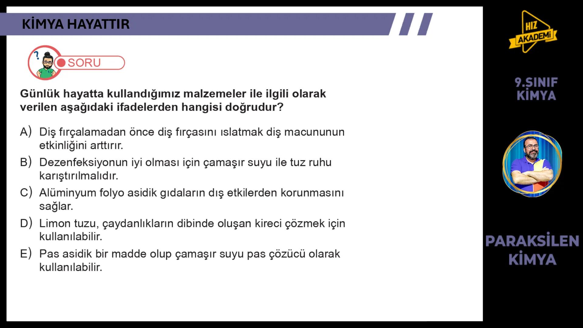 CH3
KİMYA
HAYATTIR
9. SINIF 1. ТЕМА
OH
NcH
BAVA
00
NGOHCH
HCG
OH
ETKİLEŞİM:
* Kimya Hayattır
0800
HIZ
AKADEMİ
9.SINIF
KİMYA
PA