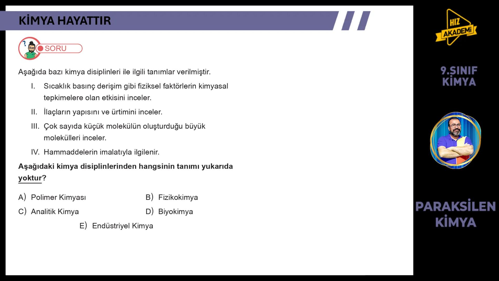 CH3
KİMYA
HAYATTIR
9. SINIF 1. ТЕМА
OH
NcH
BAVA
00
NGOHCH
HCG
OH
ETKİLEŞİM:
* Kimya Hayattır
0800
HIZ
AKADEMİ
9.SINIF
KİMYA
PA
