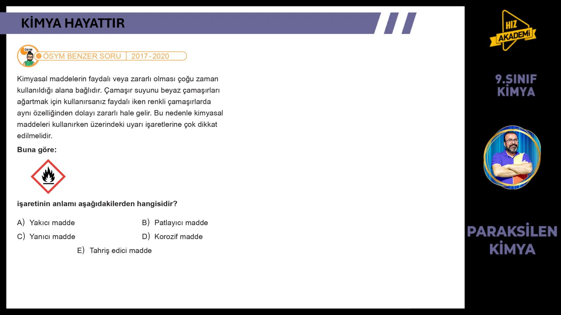 CH3
KİMYA
HAYATTIR
9. SINIF 1. ТЕМА
OH
NcH
BAVA
00
NGOHCH
HCG
OH
ETKİLEŞİM:
* Kimya Hayattır
0800
HIZ
AKADEMİ
9.SINIF
KİMYA
PA