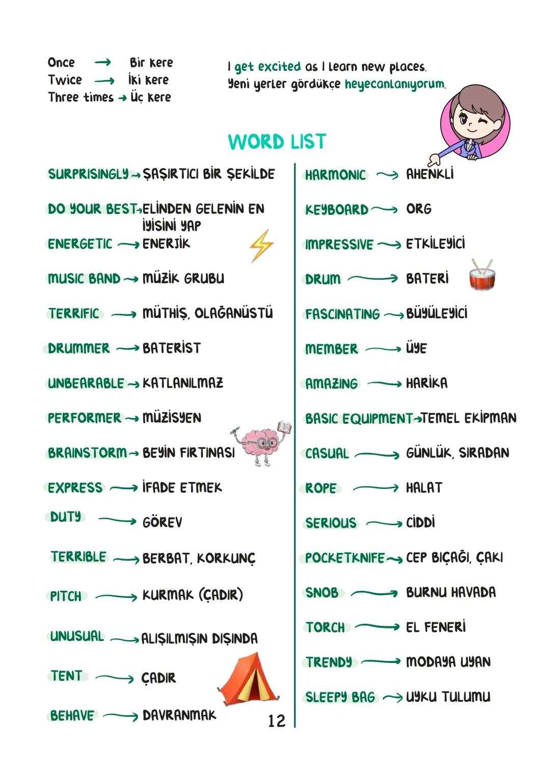 ENGLISH
• İÇİNDEKİLER.
FRIENDSHIP 1
TEEN LIFE 7
IN THE KITCHEN 15
ON THE PHONE 19
THE INTERNET 25
ADVENTURES 31
TOURISM 38
CHORES 44
SCIEN
