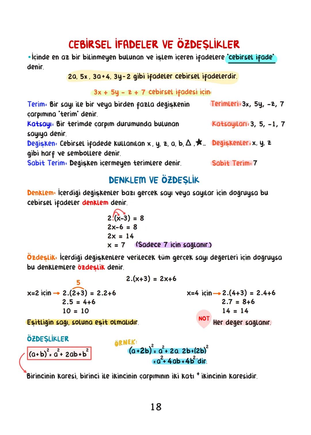 MATEMATİK
• İÇİNDEKİLER.
EBOB EKOK 1
ÇARPANLAR VE KATLAR. 4
ÜSLÜ SAYILAR 6
KÖKLÜ SAYILAR 8
VERİ ANALİZİ 14
业
OLASILIK 16
CEBİRSEL İFADELER
