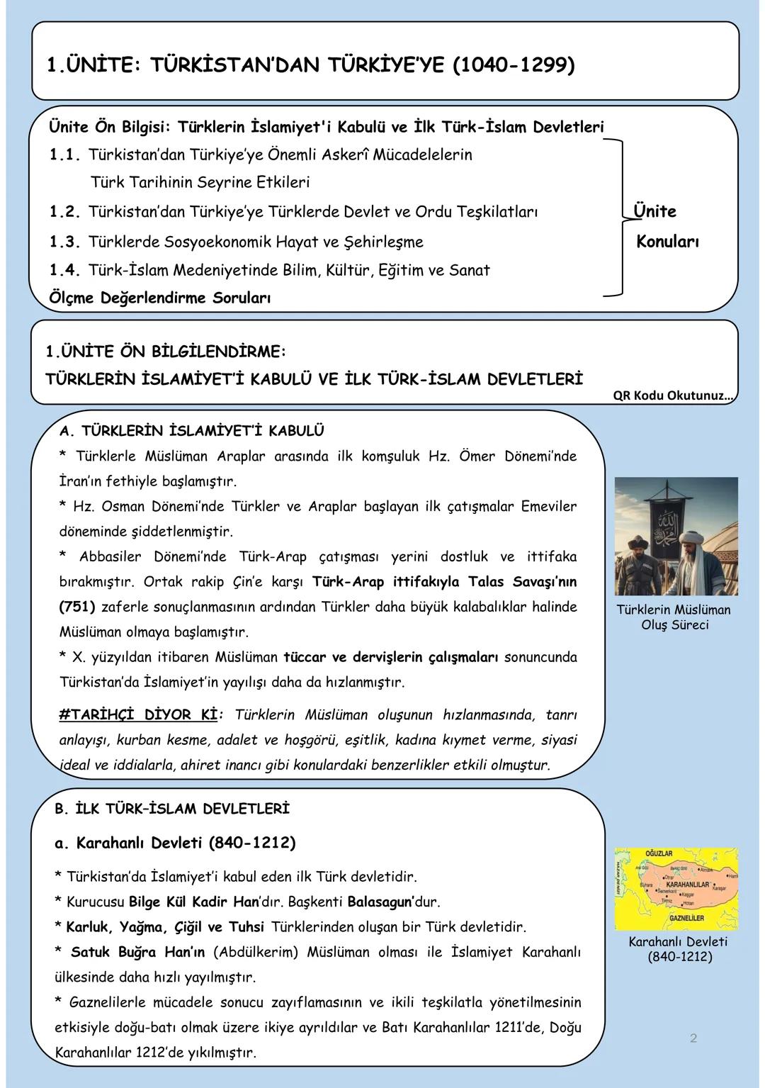 EYNH
10.
SINIF
YENİ MÜFREDAT
HİPER METİN
#TARİHÇİ
#TARİHÇİ YOUTUBE KANALI
VİDEO PDF DERS NOTLARI
PDF'nin Video Anlatımı için QR Kodu Ok