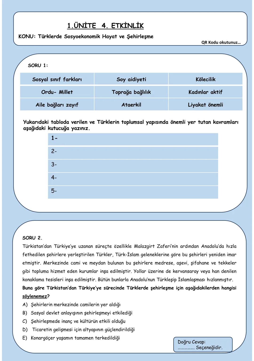EYNH
10.
SINIF
YENİ MÜFREDAT
HİPER METİN
#TARİHÇİ
#TARİHÇİ YOUTUBE KANALI
VİDEO PDF DERS NOTLARI
PDF'nin Video Anlatımı için QR Kodu Ok