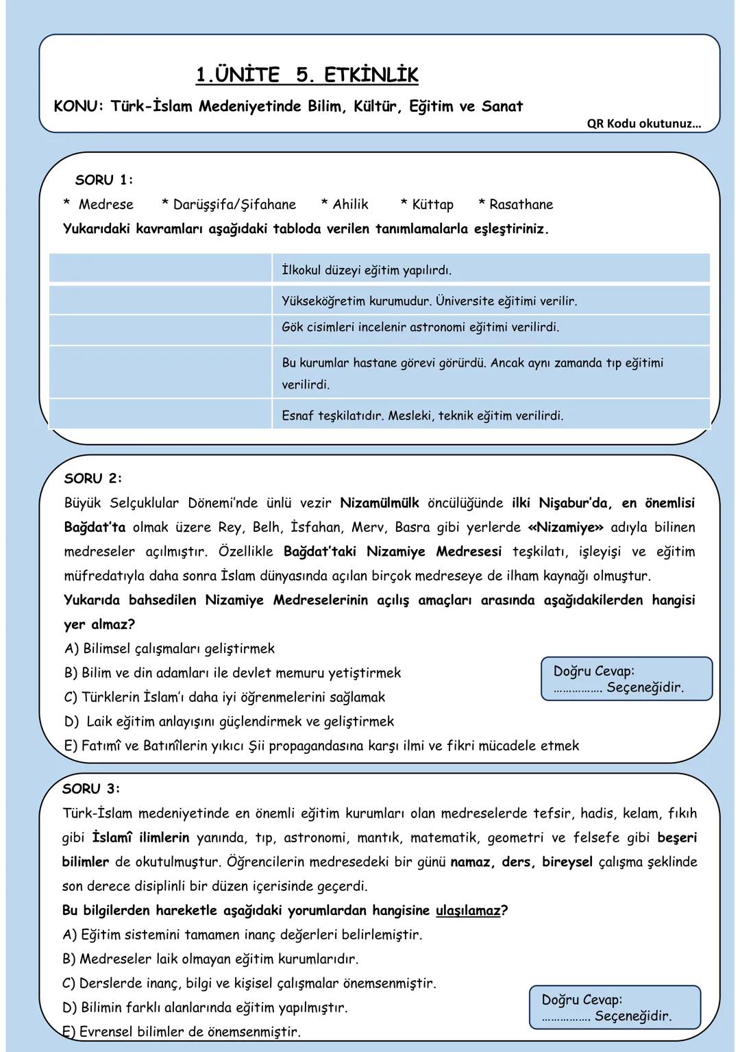 EYNH
10.
SINIF
YENİ MÜFREDAT
HİPER METİN
#TARİHÇİ
#TARİHÇİ YOUTUBE KANALI
VİDEO PDF DERS NOTLARI
PDF'nin Video Anlatımı için QR Kodu Ok