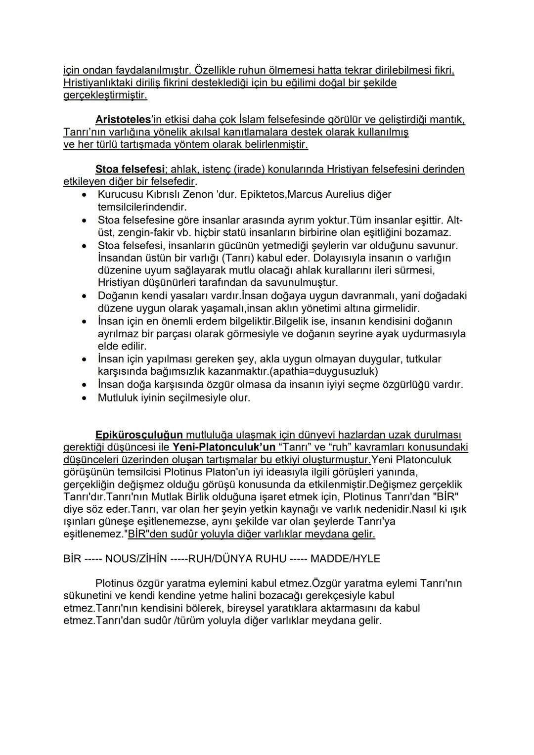 # M.S.2.YÜZYIL- M.S.15. YÜZYIL FELSEFESİ
Bu dönem felsefesi, iki farklı din anlayışından oluşan iki farklı felsefedir.
Hristiyan felsefesi v