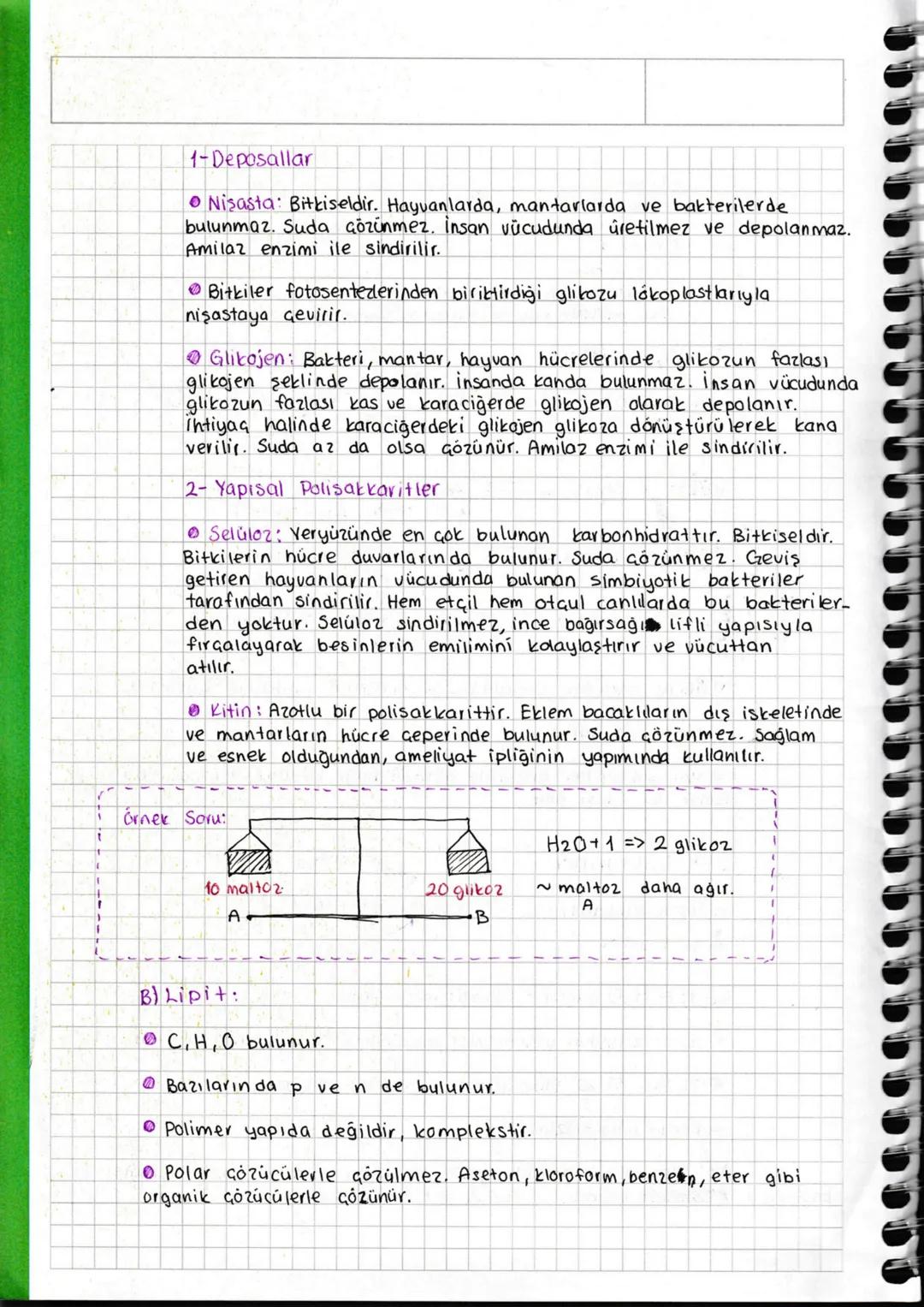 2-Organik Bileşikler:
* Canlılar tarafından üretilir.
* Yapısında C, O, H vardır.
* Enerji vericidirler.
Basit yapılı olanlar húcre