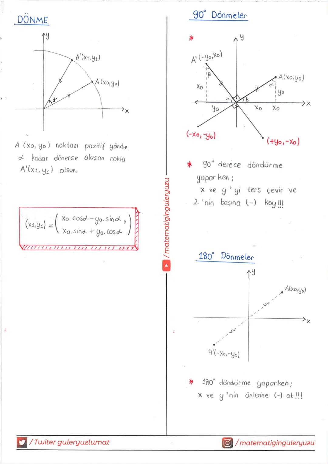 # ANALİTİK GEOMETRİ
A) NOKTANIN ANALİTİĞİ
(Dik Koordinat Sistemi
Analitik Düzlem)
* y ekseni
Xo
Yo
A(xo, yo)
Yo
Yo
A(2,3)
3
→x eksen