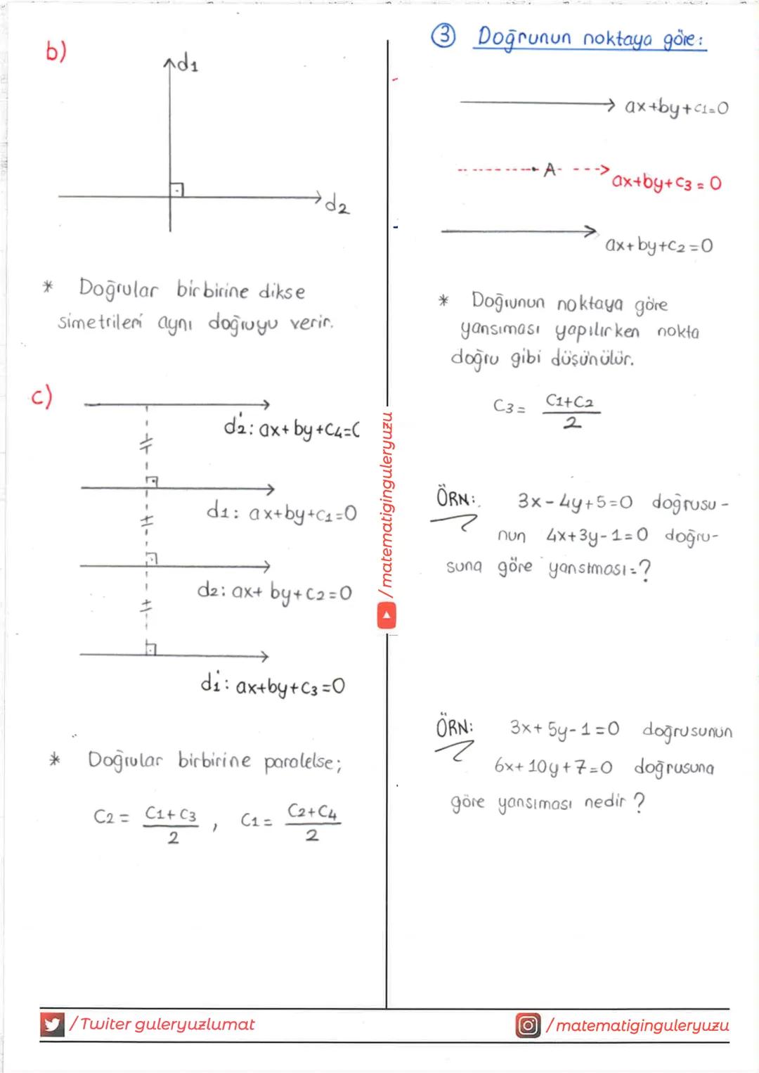 # ANALİTİK GEOMETRİ
A) NOKTANIN ANALİTİĞİ
(Dik Koordinat Sistemi
Analitik Düzlem)
* y ekseni
Xo
Yo
A(xo, yo)
Yo
Yo
A(2,3)
3
→x eksen