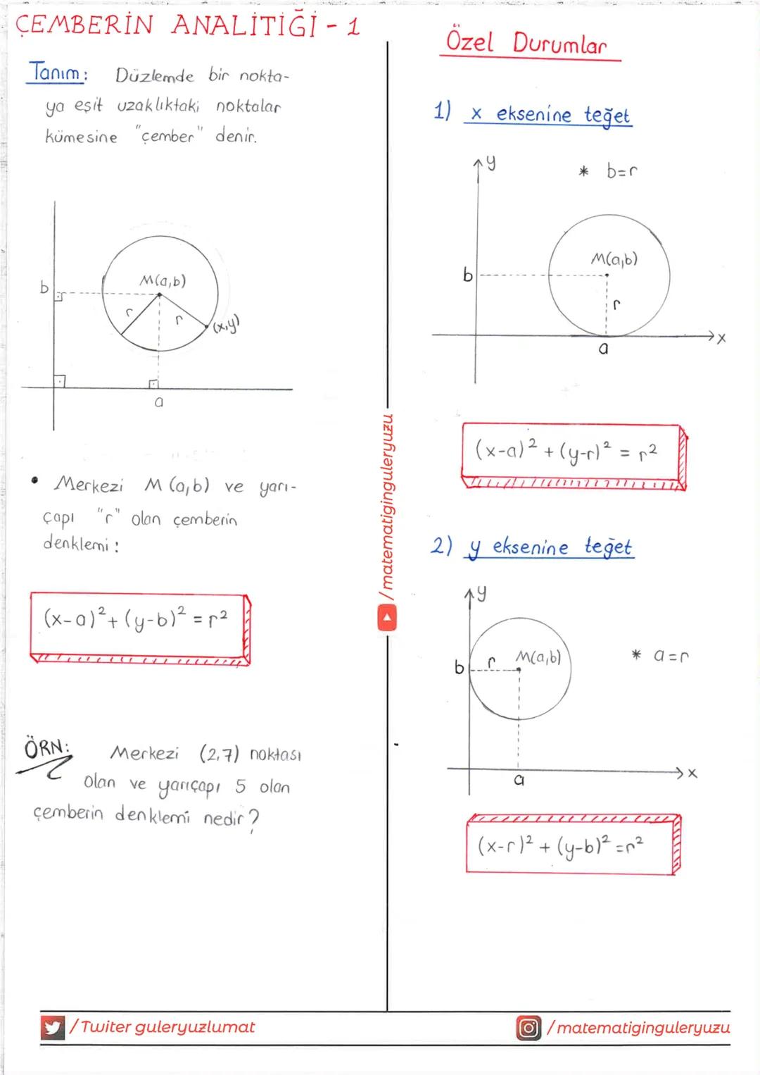 # ANALİTİK GEOMETRİ
A) NOKTANIN ANALİTİĞİ
(Dik Koordinat Sistemi
Analitik Düzlem)
* y ekseni
Xo
Yo
A(xo, yo)
Yo
Yo
A(2,3)
3
→x eksen