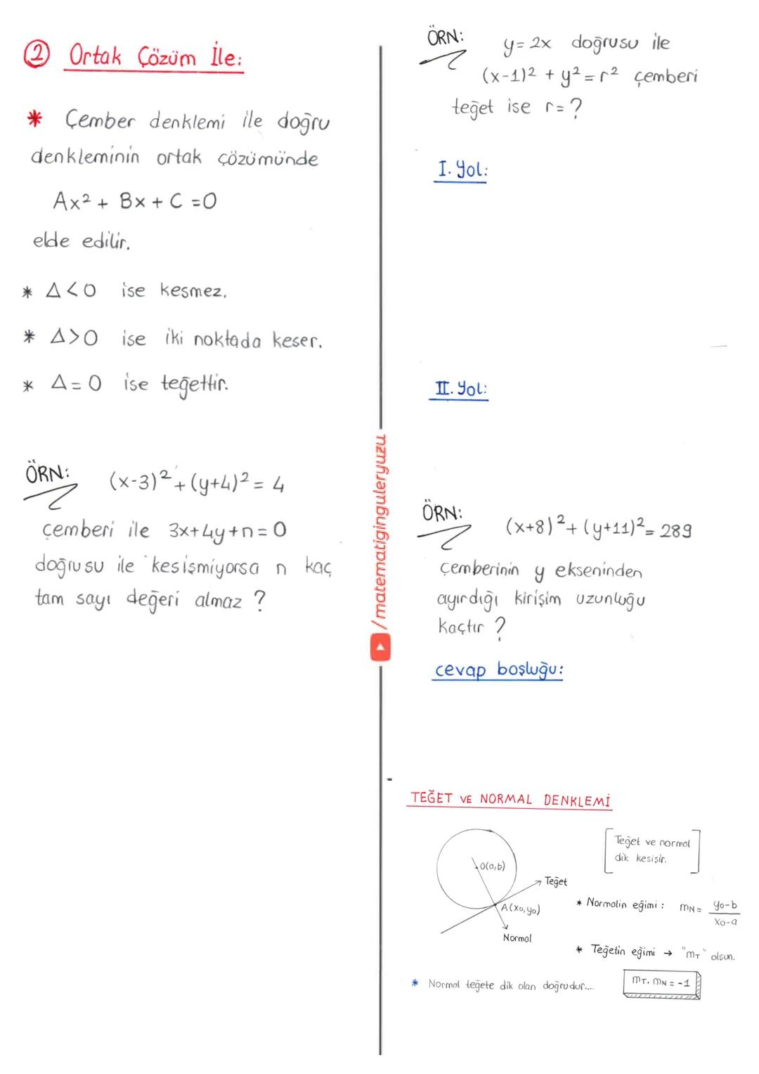 # ANALİTİK GEOMETRİ
A) NOKTANIN ANALİTİĞİ
(Dik Koordinat Sistemi
Analitik Düzlem)
* y ekseni
Xo
Yo
A(xo, yo)
Yo
Yo
A(2,3)
3
→x eksen