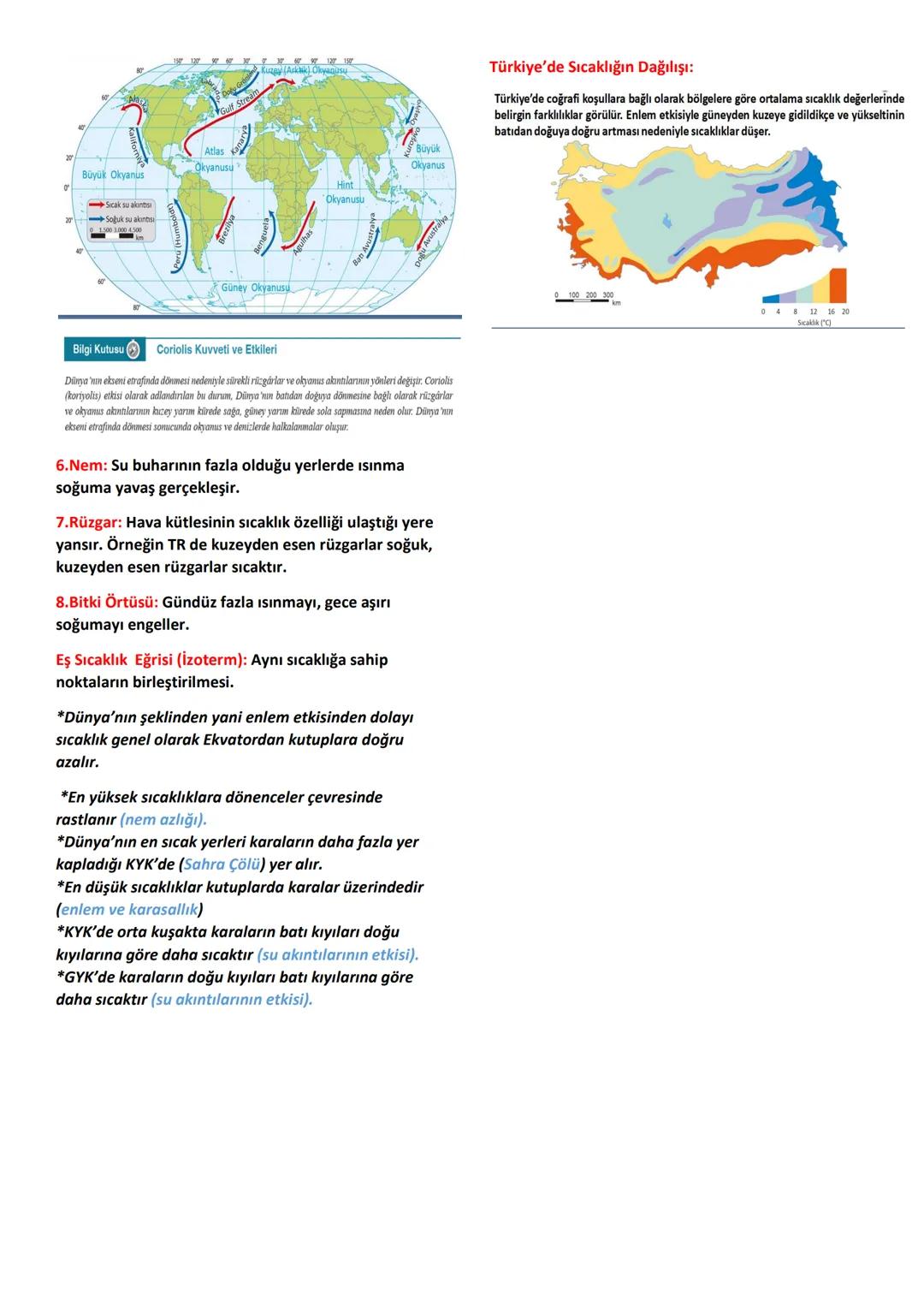 # TÜRKİYE'NİN COĞRAFİ KONUMU
1. Mutlak (Matematik) Konumu:
*Türkiye ekvatorun kuzeyinde yani Kuzey Yarım
Küre'de
*Grenwich'in doğusunda ya