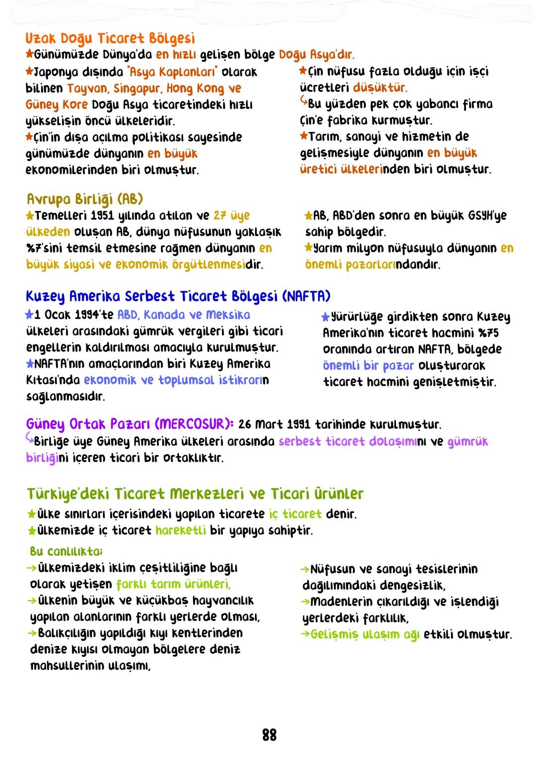 Şekilsel Bölgeler: Doğal ve beseri
özelliklerine göre somut verilere
göre oluşturulan bölgelerdir.
İşlevsel Bölgeler: Mekansal yapıyı ve me