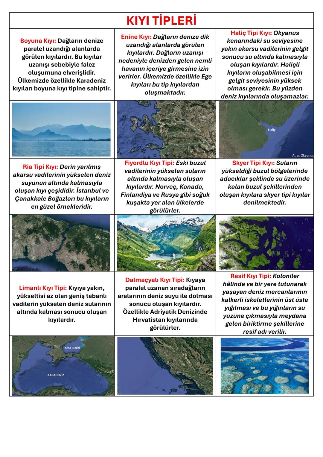 # 10. SINIF 1. DÖNEM 2. COĞRAFYA SINAVI DERS NOTLARI
## TEKTONİK SÜREÇLER
Esnek olan tortul tabakaların kıvrılıp yükselmesiyle kıvrım dağl
