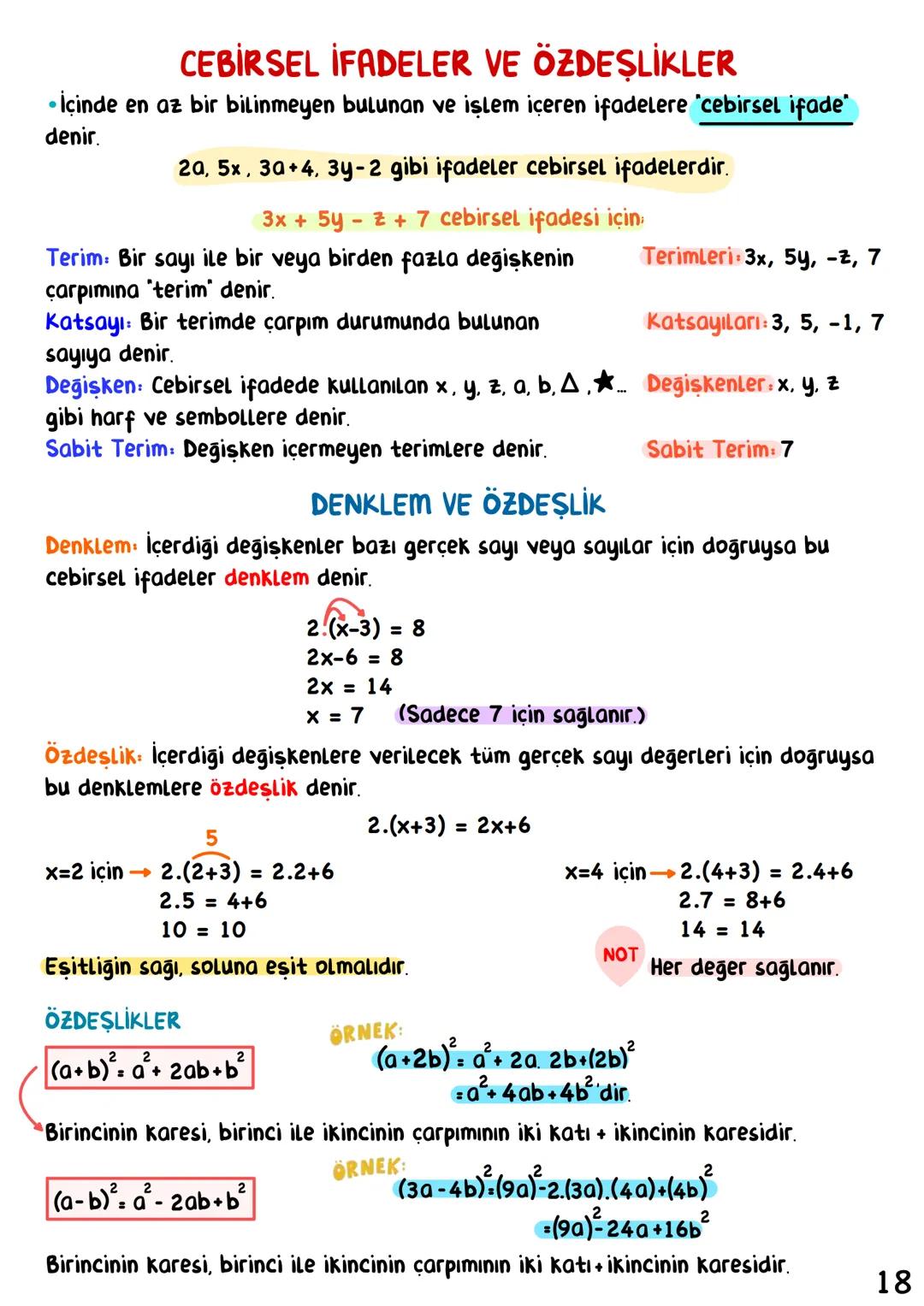 # MATEMATİK
## • İÇİNDEKİLER.
EBOB EKOK 1
CARPANLAR VE KATLAR 4
ÜSLÜ SAYILAR 6
KÖKLÜ SAYILAR 8
VERİ ANALİZİ 14
OLASILIK 16
CEBİRSEL İFADEL