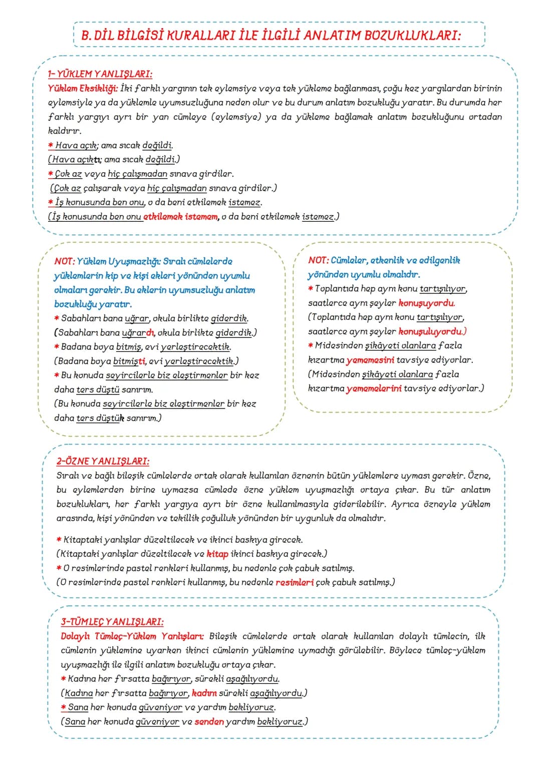 TÜRKÇE
8.SINIF
DERS
NOTLARI
ADNAN BARAN
ÖNER # FİİLİMSİLER (EYLEMSİLER)
FİİLİMSİ: Fiillerden türemiş olmakla birlikte bir fiil gibi çekim