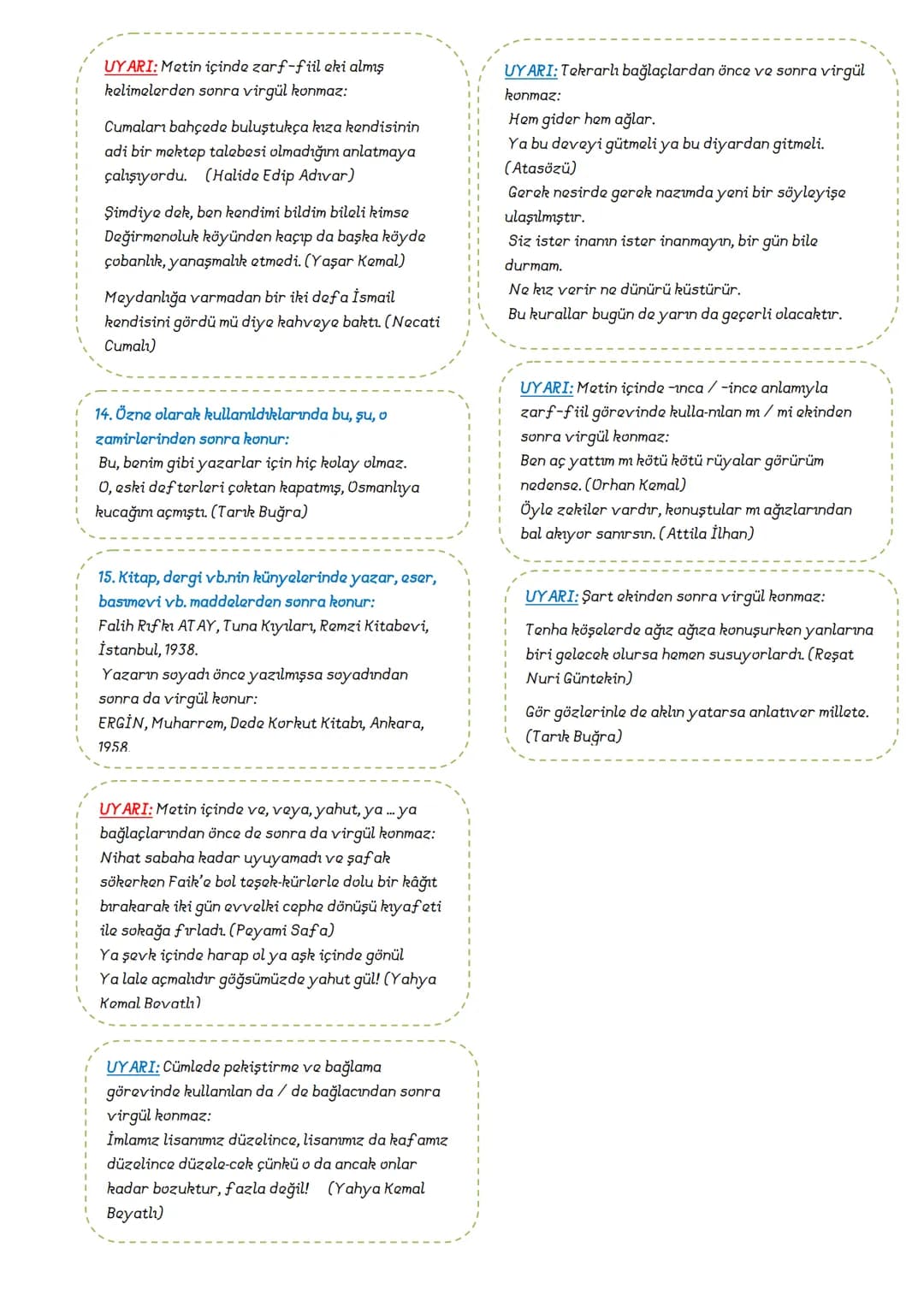 TÜRKÇE
8.SINIF
DERS
NOTLARI
ADNAN BARAN
ÖNER # FİİLİMSİLER (EYLEMSİLER)
FİİLİMSİ: Fiillerden türemiş olmakla birlikte bir fiil gibi çekim