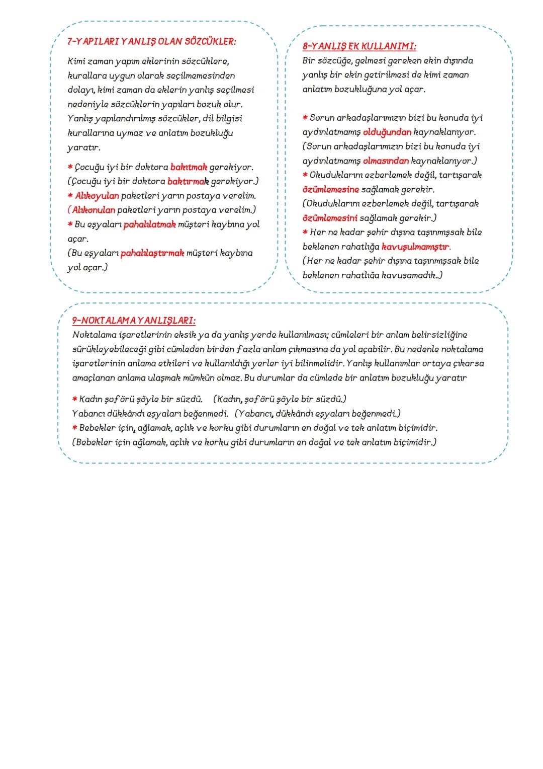 TÜRKÇE
8.SINIF
DERS
NOTLARI
ADNAN BARAN
ÖNER # FİİLİMSİLER (EYLEMSİLER)
FİİLİMSİ: Fiillerden türemiş olmakla birlikte bir fiil gibi çekim