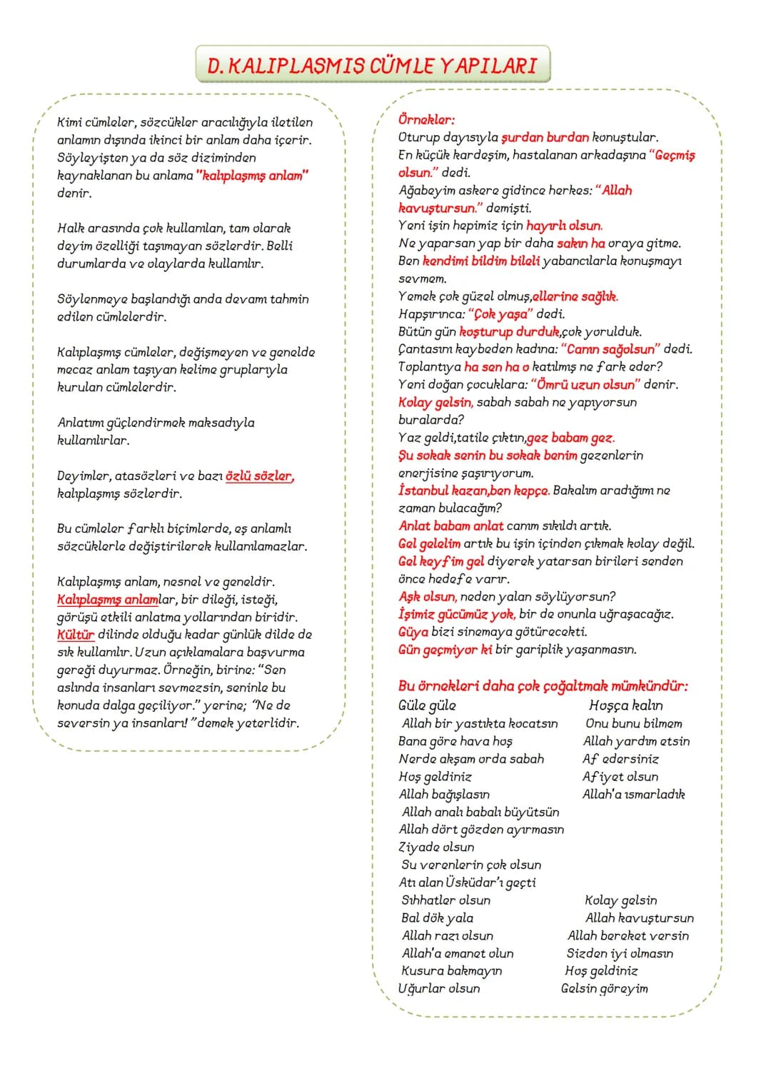 TÜRKÇE
8.SINIF
DERS
NOTLARI
ADNAN BARAN
ÖNER # FİİLİMSİLER (EYLEMSİLER)
FİİLİMSİ: Fiillerden türemiş olmakla birlikte bir fiil gibi çekim