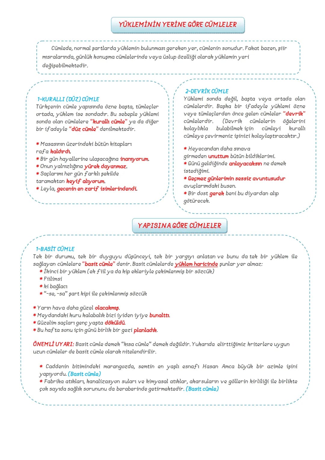 TÜRKÇE
8.SINIF
DERS
NOTLARI
ADNAN BARAN
ÖNER # FİİLİMSİLER (EYLEMSİLER)
FİİLİMSİ: Fiillerden türemiş olmakla birlikte bir fiil gibi çekim
