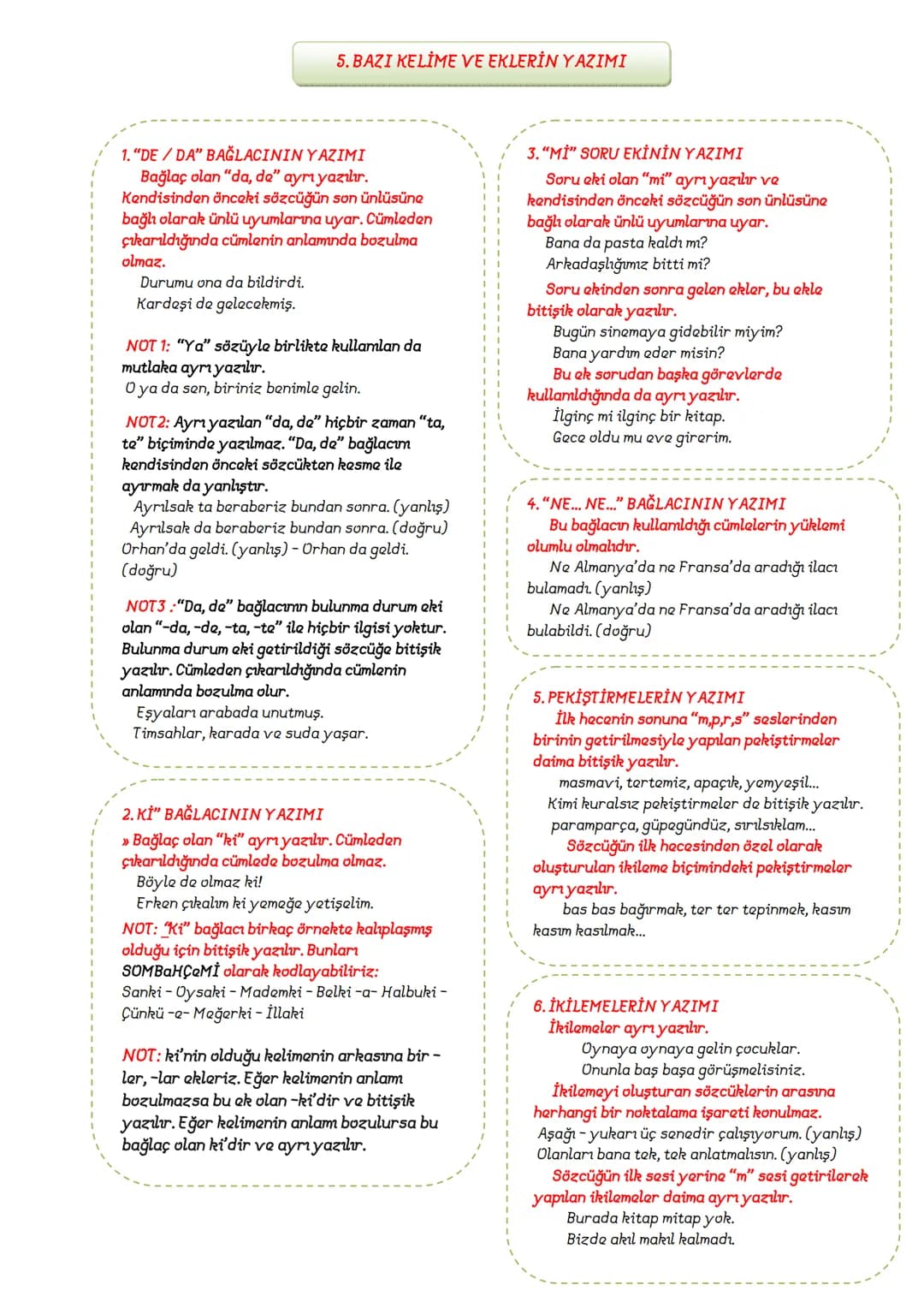 TÜRKÇE
8.SINIF
DERS
NOTLARI
ADNAN BARAN
ÖNER # FİİLİMSİLER (EYLEMSİLER)
FİİLİMSİ: Fiillerden türemiş olmakla birlikte bir fiil gibi çekim