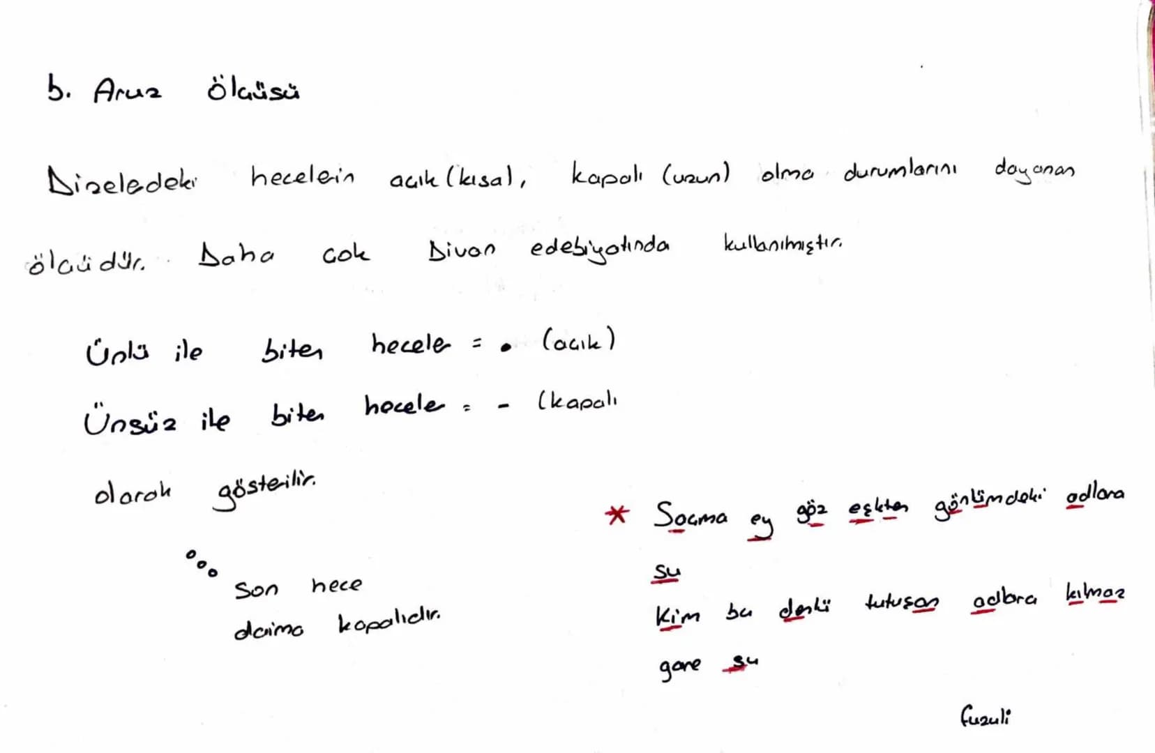 # Şiirde Ahenk Unsurları
- Ahenk, şiiri oluşturan seslerin kulağa hoş gelecek bir bütün oluşturmasıdır.
## Başlıca ahenk unsurları şunlardır