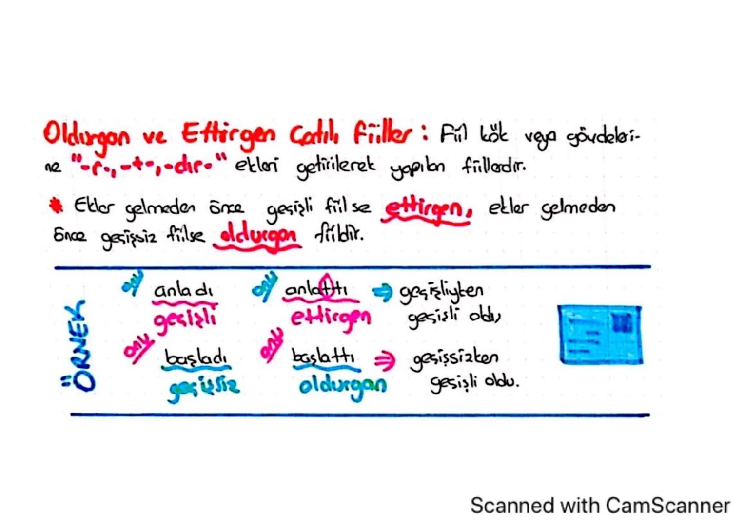FIILDE ÇATI
• Gatı sadece yüklemi fiil don cümlelerde aroma.
• Bu konuda sorular sene-yüklem ilişkisi bakımından ya do neme-
yüklem ilişkis