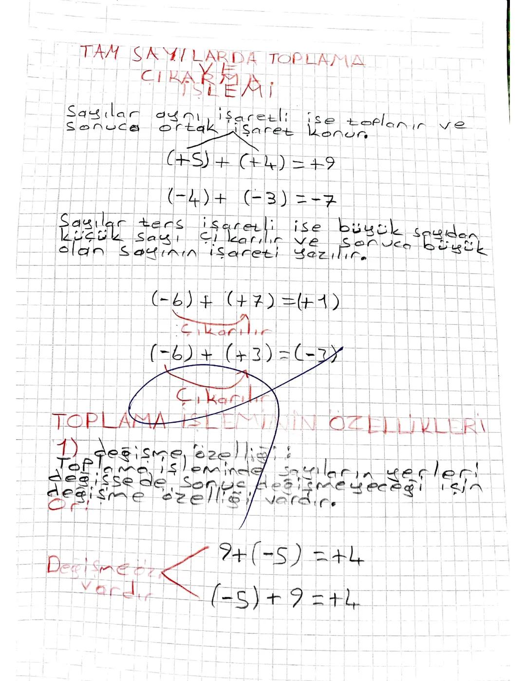 Tam Sayılarda Toplama ve Çıkarma Yapmak: Adım Adım Kılavuz