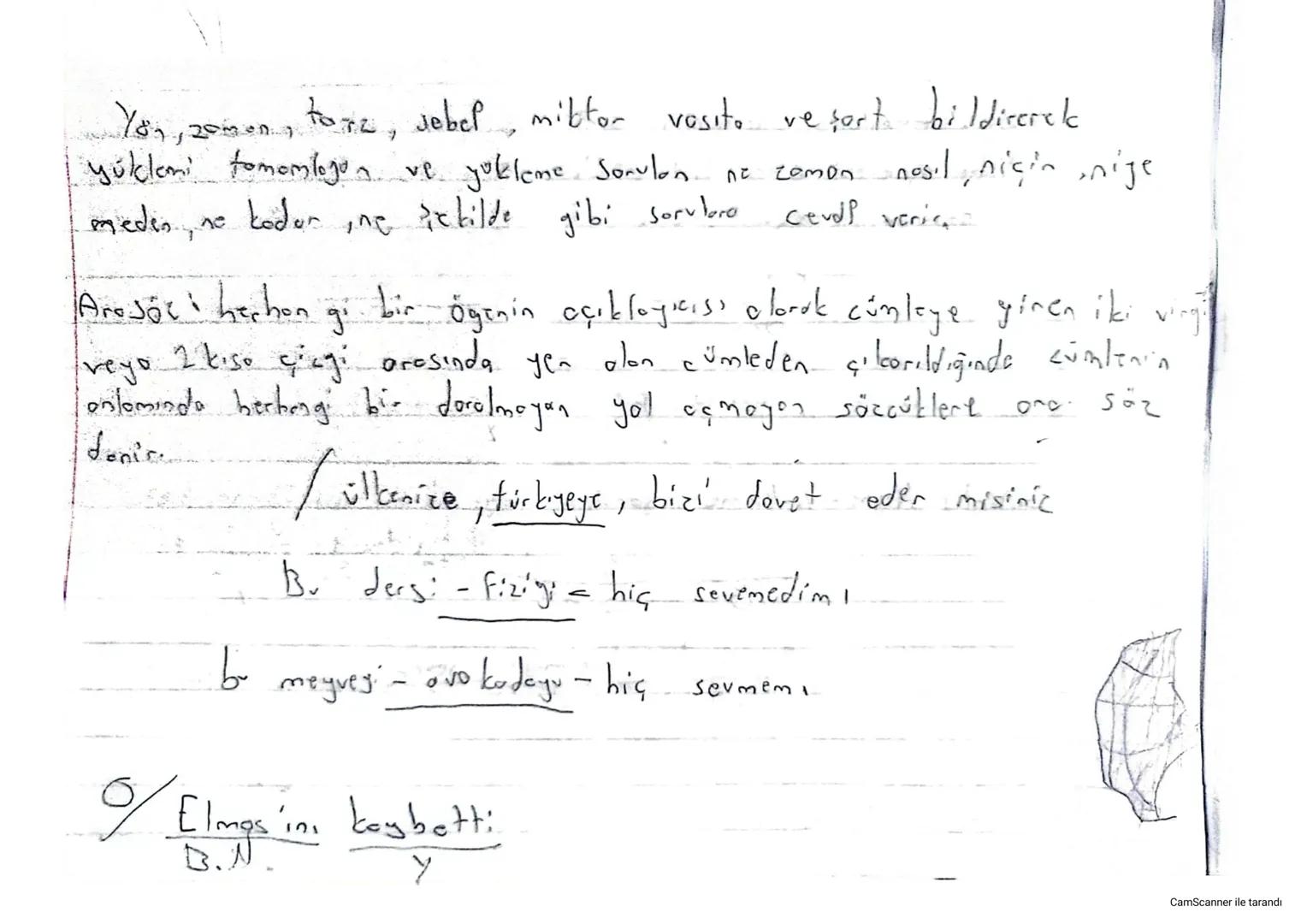 Cümle Ogeleri
11
Öinc-Yüklem
NESOC-DT-ET
1- Cümlede kit ve zomon bildiren orgy, ortaya kayon temal vinsandır
júklam tel bosina cüme özelli