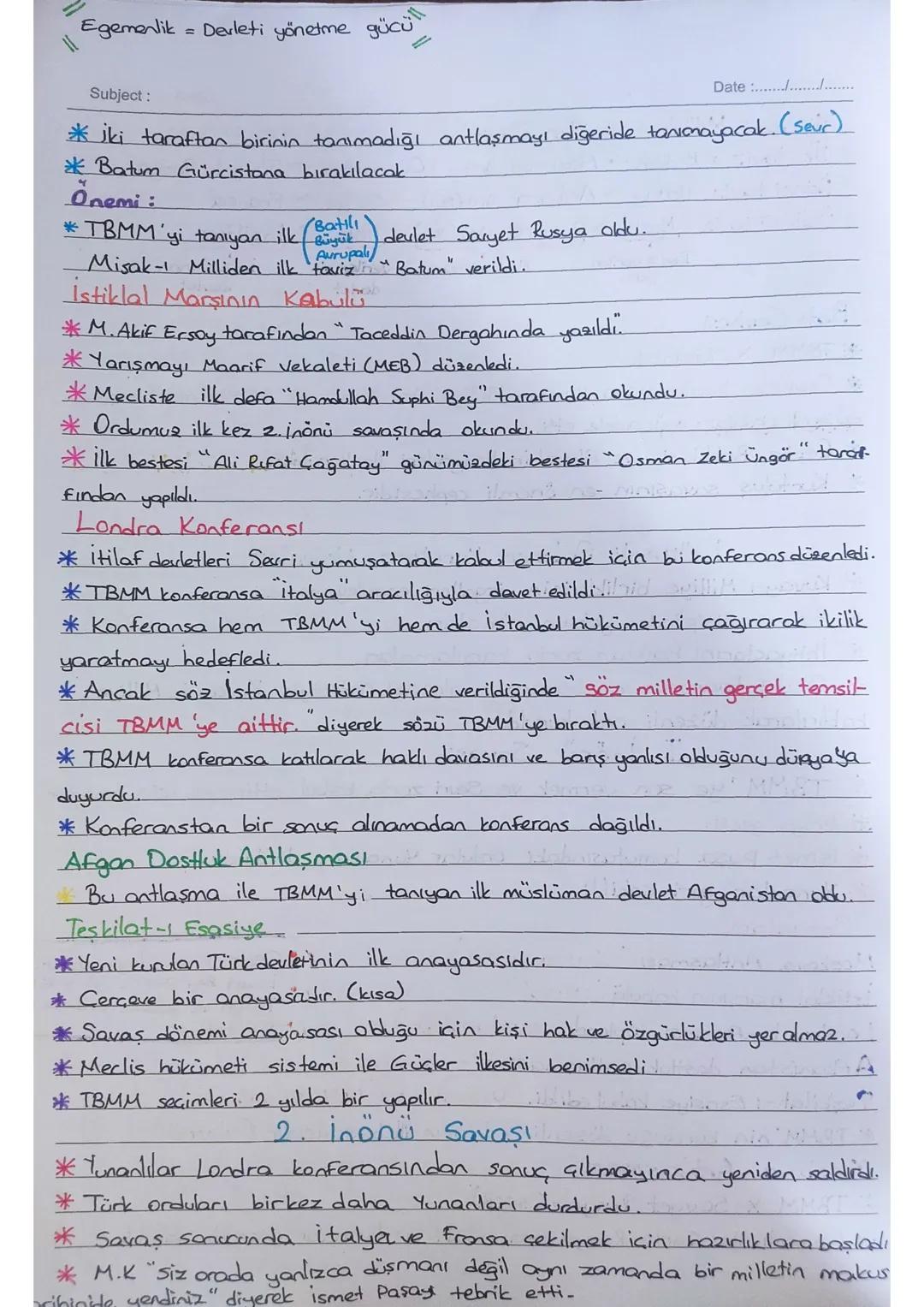 Doğu Cephesi
KURTULUŞ SAVAŞI
TBMM x Ermenistan
*TBMM cephede Ermenilere karşı Osmanlıdan kalan düzenli ordularla müca-
dele etti. Cs. Kolord