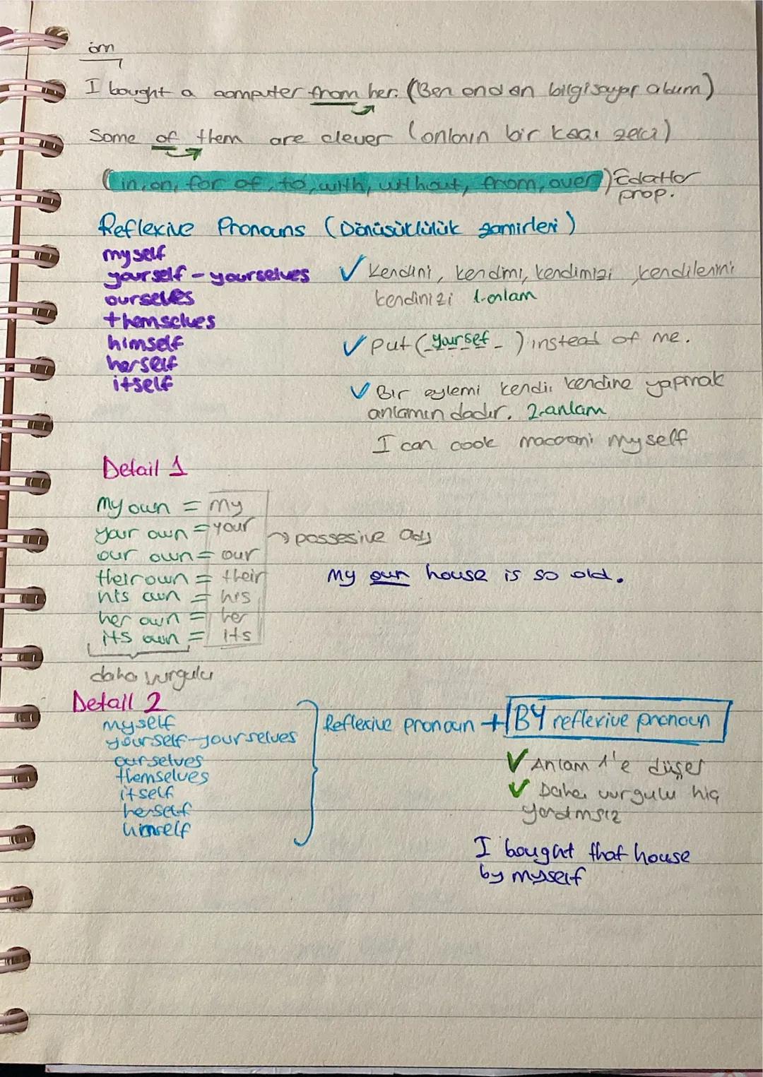 -Pronoun-
Personal Pronoun (laşi zamirleni)
I
✓ He, She, bazen ülke, hayvan, ucak, araç
gibi kelimelerin zamir korşılığı olabılır.
You
we